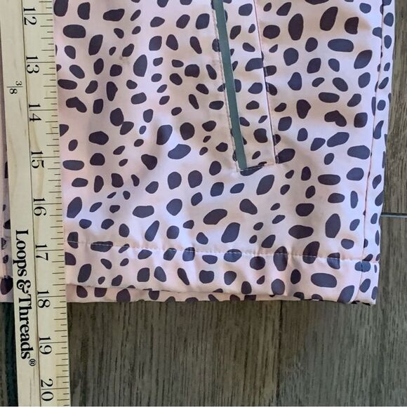 M2C Coat girls size 4/5 pink gray animal print rain windbreaker jacket. - Picture 14 of 16